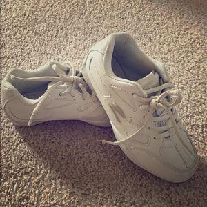 Infinity cheer shoes (size one)